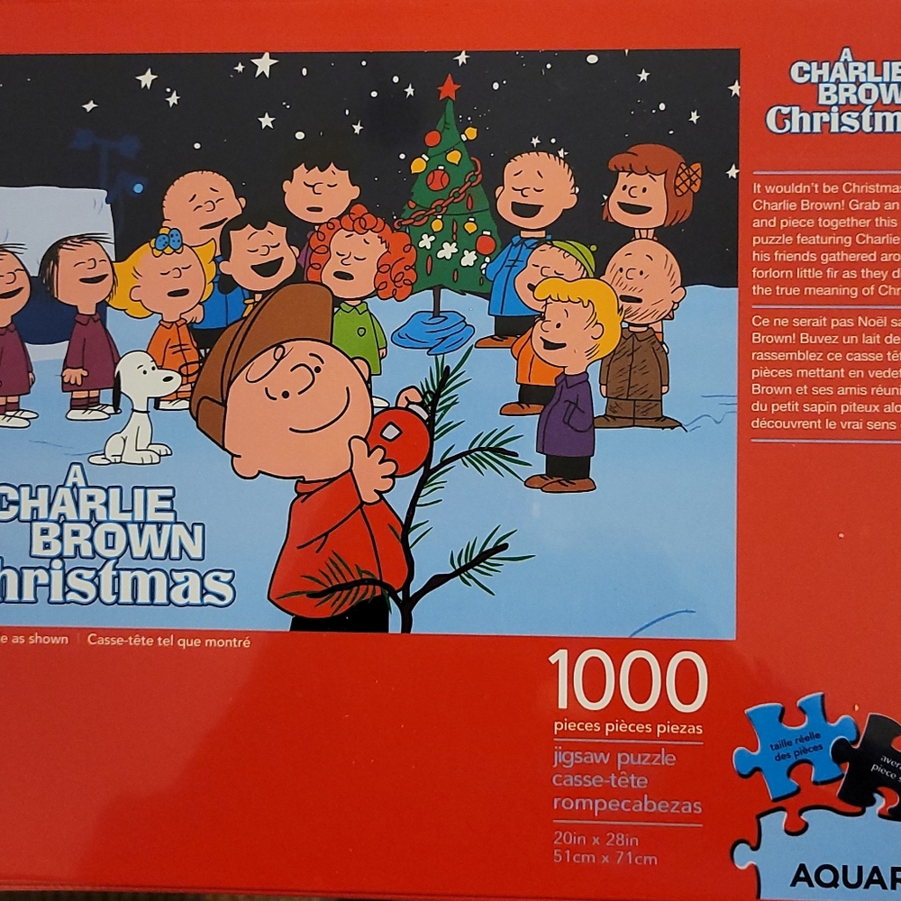 Charlie Brown Peqnuts 1000 Puzzle NEW